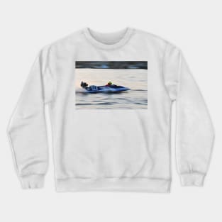 Powerboat Racing at Oulton Broad - OSY400 - Sean Woods Crewneck Sweatshirt